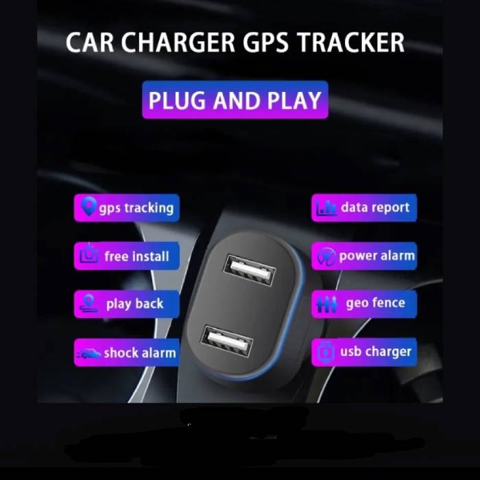 usb car tracker and charger