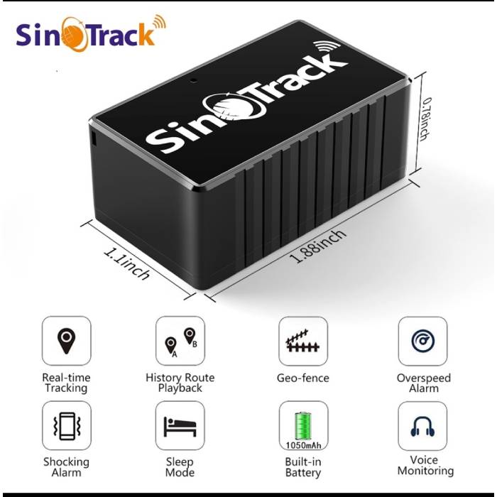 mini black person pets or belonging tracker