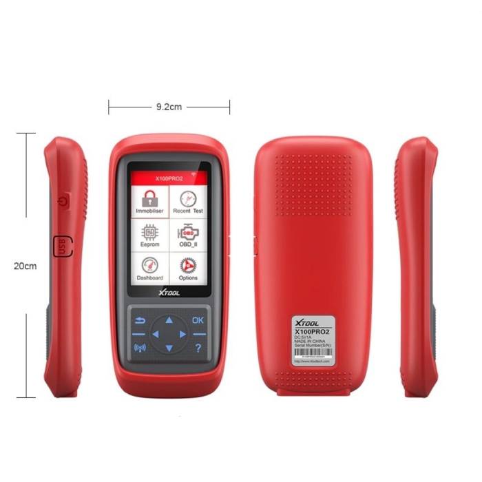 Xtool X100 Pro 2 Key programmer/Mileage Tool - Image 2